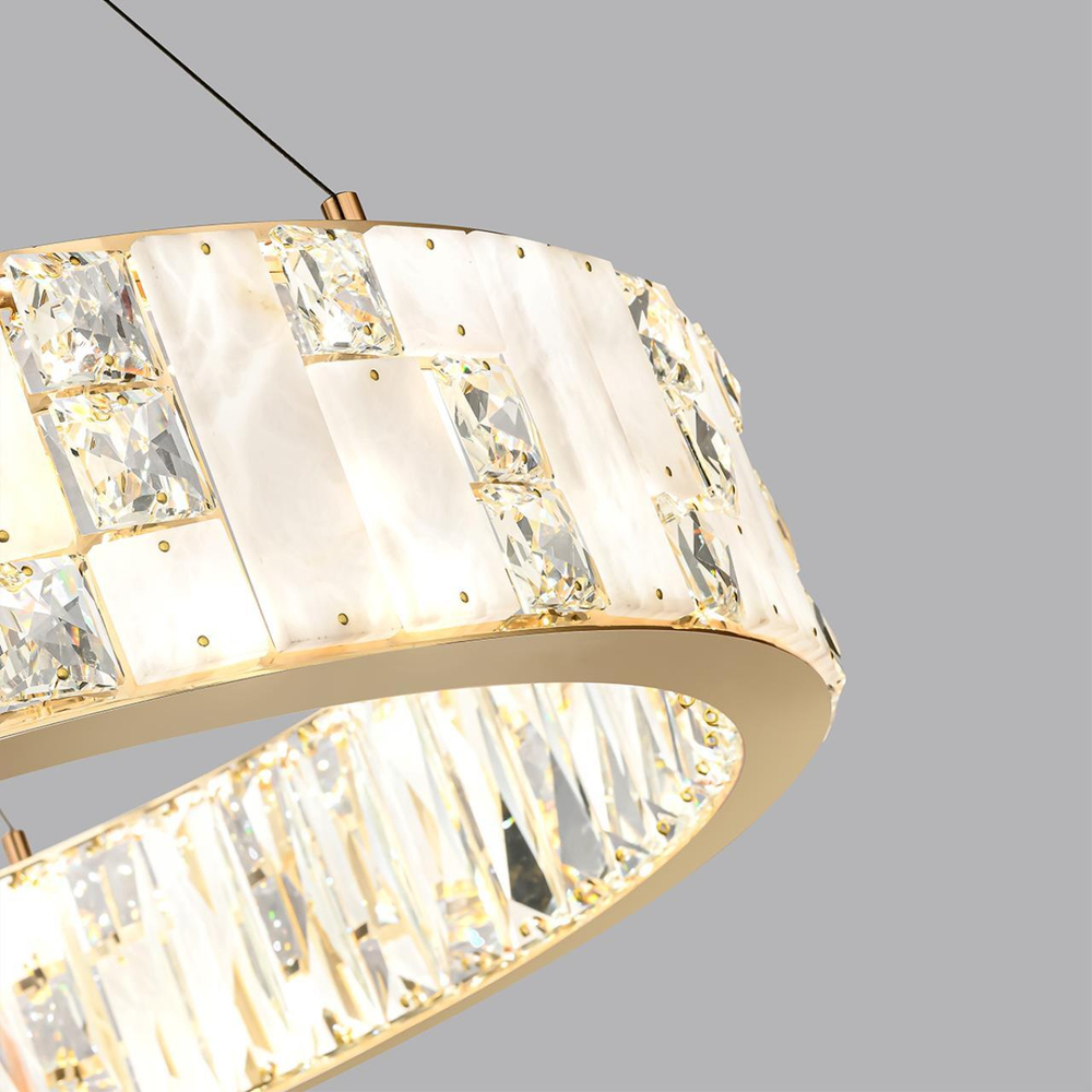 Подвесная светодиодная люстра Odeon Light CROSSA 5072/80L