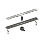 Душевой лоток Drain System 600 DS230106/18 Черное золото, с вставкой «Lines»