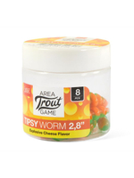 Слаги съедобные искусственные LUCKY JOHN Pro Series TIPSY WORM 2,8in (7.12)/T76 8шт.