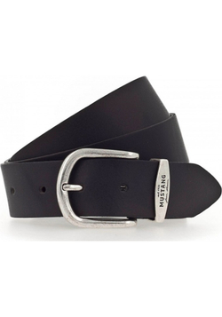 Ремень 35 mm with metal loop and buckle in polished silver MW3074L14-0690