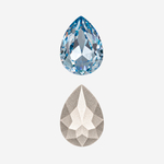 Кристалл Капля (Drop), оттенок "Светлый Сапфир"/"Light Sapphire", 10*7мм