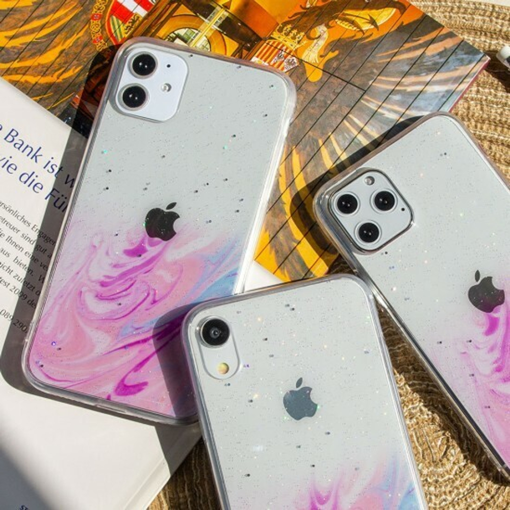 Силиконовый чехол Акварель для Xiaomi Redmi 8, 011731