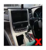 Комплект рамки с разъёмами 10" Toyota Alphard H20, Vellfire 2008-2014 (с JBL, без камер)большая серая