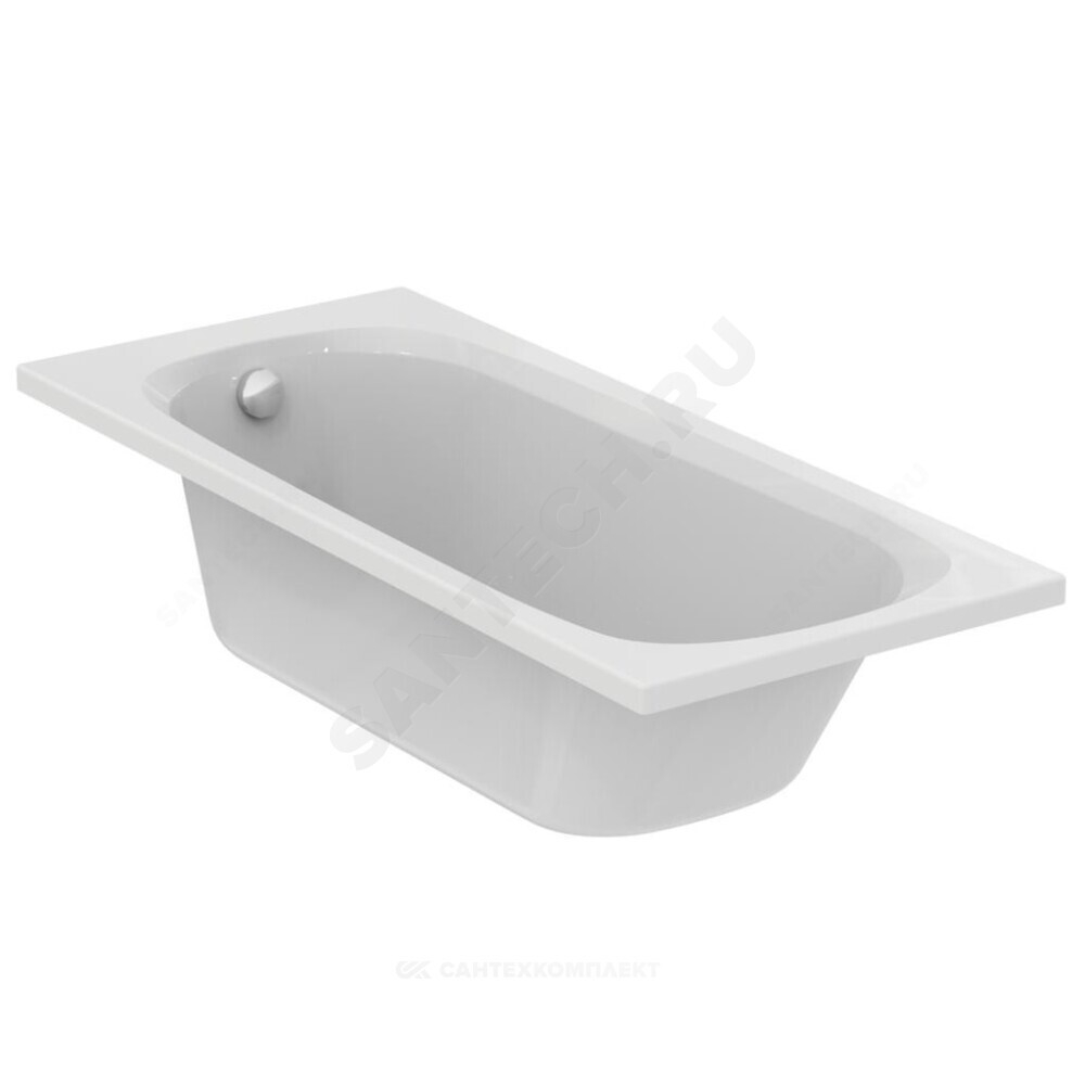 Ванна акриловая SIRIUS 140х70см без ножек Vidima B155401
