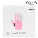 Перчатка для бильярда "Kamui QuickDry" розовая/черная правая XL