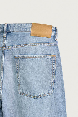 ZARA ЛЕГКИЕ ДЖИНСЫ REGULAR FIT, ГОЛУБОЙ