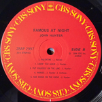 John Hunter – Famous At Night (Япония 1984г.)
