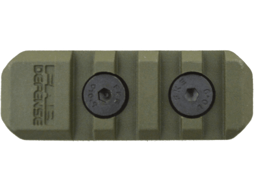 Полимерная планка Пикатинни на M-LOK цевья Vanguard, 4 слота, зелёный