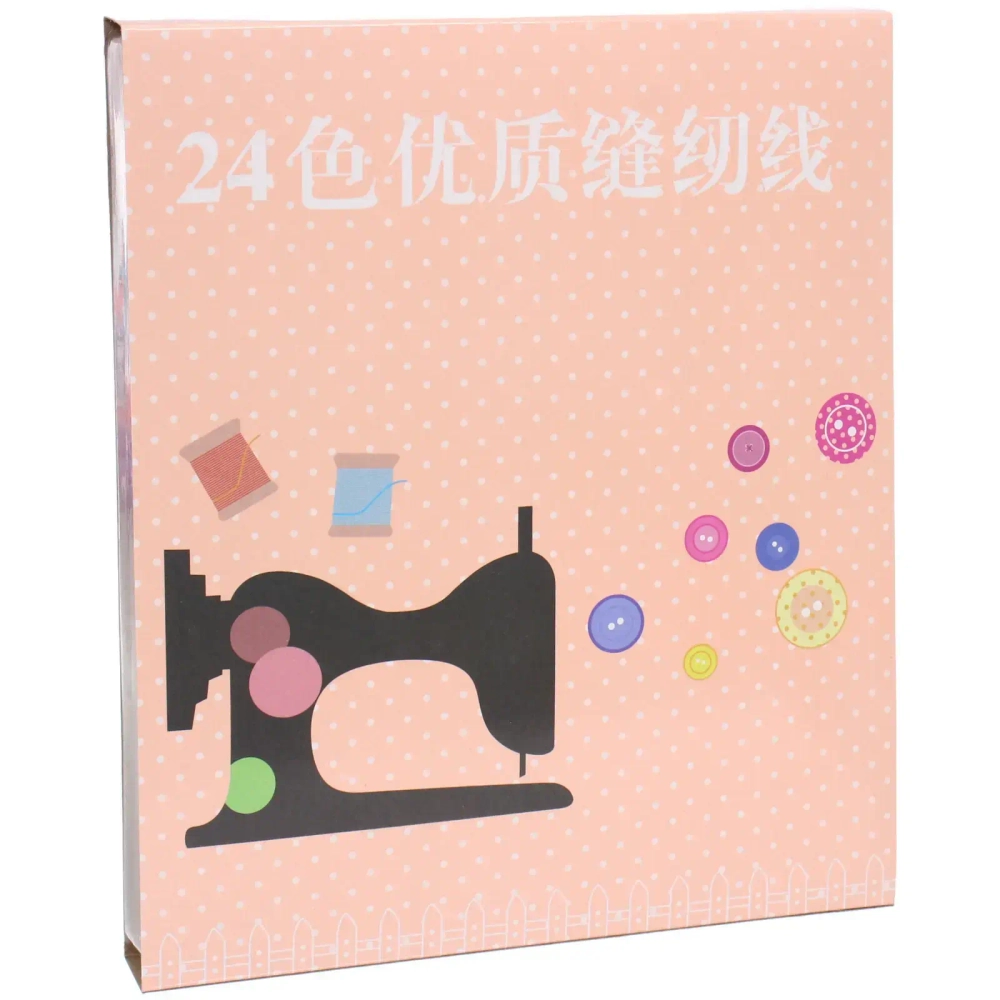 Нитки швейные в наборе 24шт «Favorite Hous», 200м (коробка)