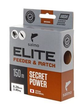 Леска монофильная Salmo Elite FEEDER & MATCH 150 м, 0,20 мм