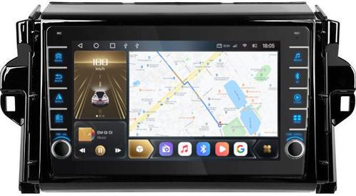 Магнитола для Toyota Fortuner 2015-2022 - Kuberg OL-9699 (кнопки и крутилки), Android 12, Быстрая, CarPlay, 4G SIM-слот