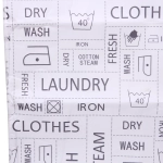 Чехол для гладильной доски, Clothes, п/э, подклад поролон, на шнурке, 130*50 см