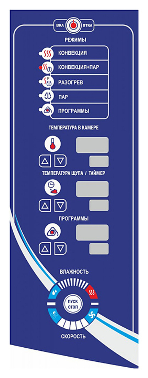 Пароконвектомат Abat ПКА 6-1/1ПМ2-01
