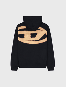 Худи Diesel S-Boxt Large Oval Black