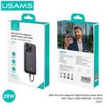 Power Bank внешний аккумулятор повербанк MagSafe USAMS 5000 мАч 20W
