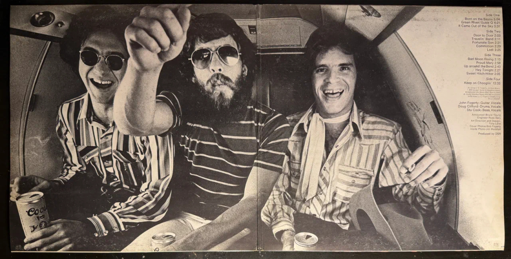 Creedence Clearwater Revival - Live In Europe 2LP (Франция 1973г.)