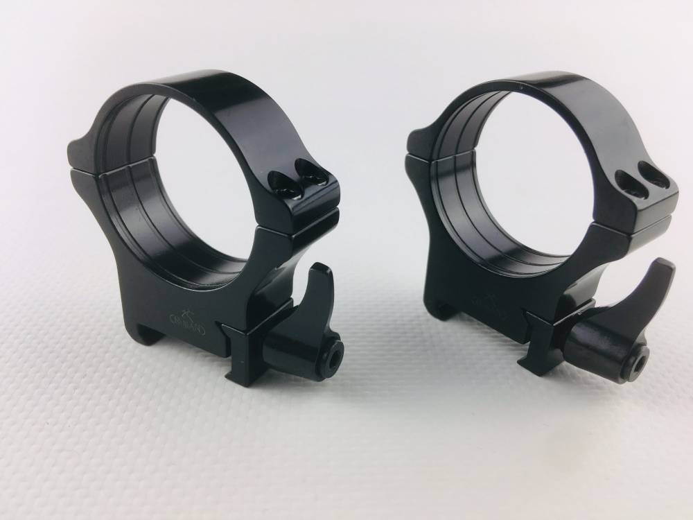 Кольца Rusan быстросъемные Weaver на 34мм H12 рычажные (050-34-12-R)