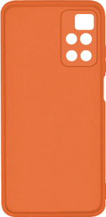 Мягкий Soft Touch чехол из силикона для REDMI 10 с бархатной подкладкой