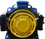 Лебедка безредукторная NEW BOMCO W 11,7 кВт 1,6 м/с 156RPM подвес 2:1 КВШ 400*5*10 мм  OTIS.