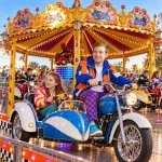 Карусель «Moto racing» с установкой