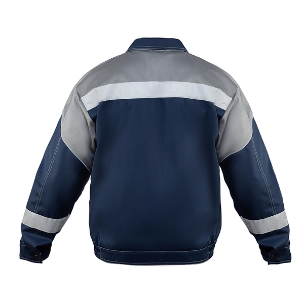 Костюм рабочий БЕЛОЯР-2 с СОП (куртка, брюки), смесовая, синий/серый