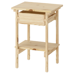 IKEA KRONÖREN  (ИКЕА КРОНЁРЕН)  -  Тумба прикроватная - сосна 39x32x55 см