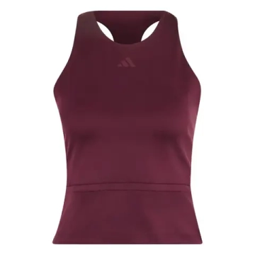 Женский топ теннисный Adidas Y-Tank Midi - maroon