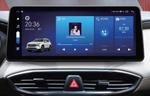 Магнитола для Hyundai Santa Fe 2018-2020 - Kuberg HP-H1201 экран 12.3", Android 12, Быстрая, Carplay, 4G SIM-слот