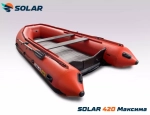 Лодка надувная моторная solar-420 к