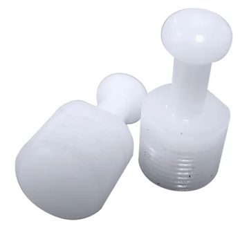 Зацепы Epsealon Obus Plastic резьбовые белые пара