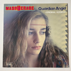 Винтажная виниловая пластинка LP Masquerade Guardian Angel (Germany 1983) Maxi Single 45 RPM Silent Echoes Of Katja