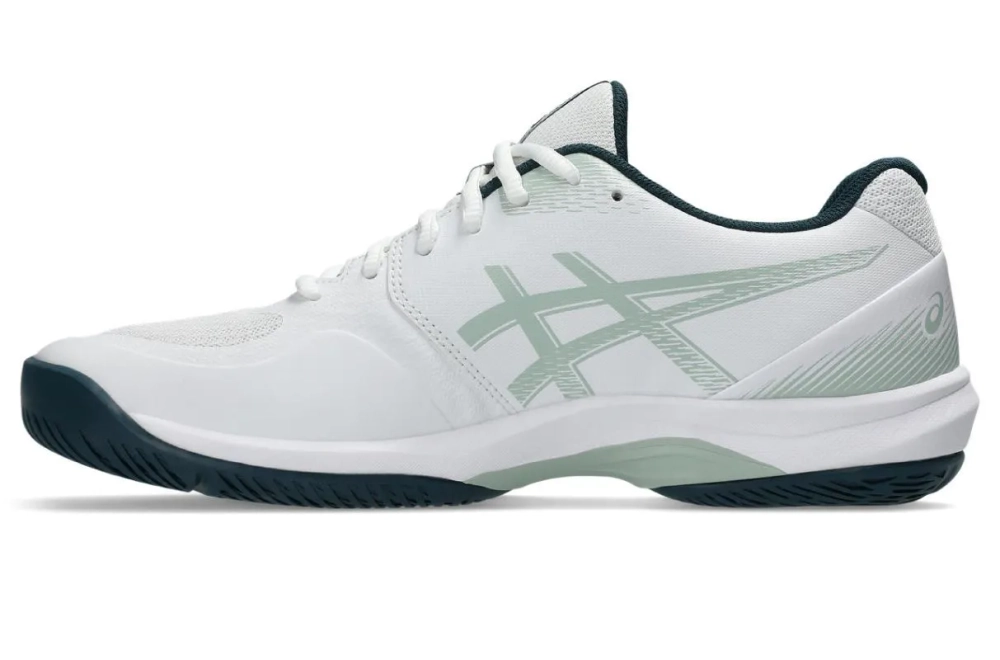 Мужские кроссовки для сквоша/бадминтона Asics Court Hunter FF - white/lichen rock