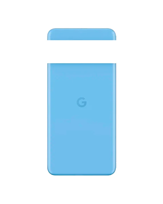 Комплект задняя и верхняя крышка для Google Pixel 8 Pro голубая (Bay)