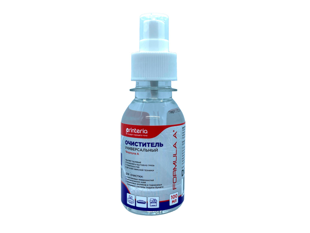 Очиститель универсальный Formula A (Printeria), 100мл, DGP54431