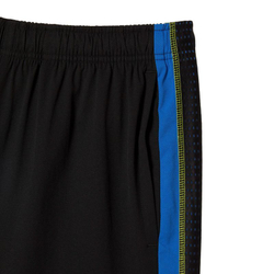 Мужские теннисные шорты Lacoste Recycled Polyester Tennis Shorts - black/blue/yellow