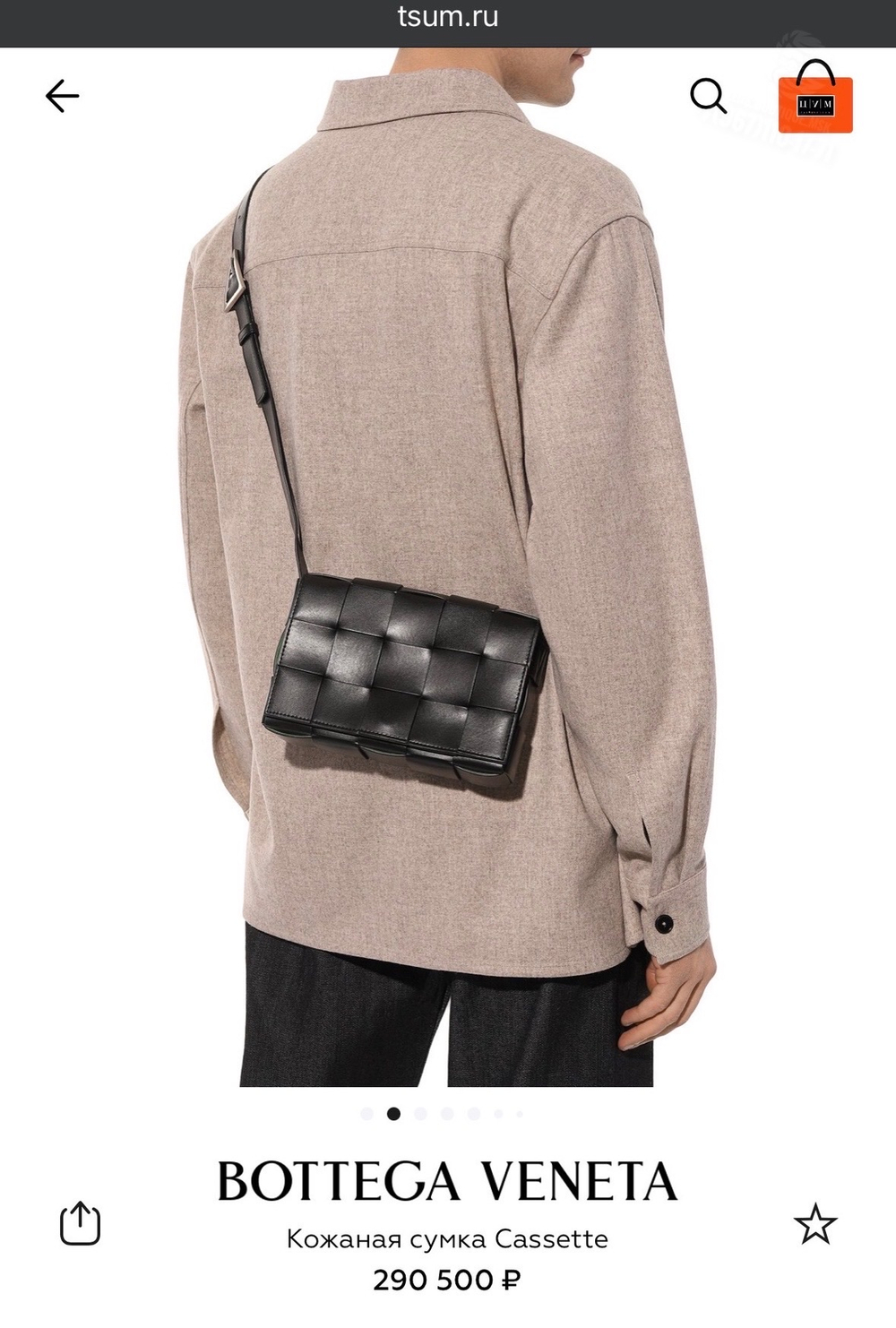 Сумка через плечо Bottega Veneta