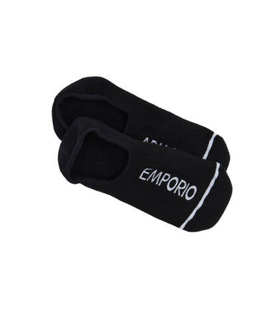 Носки/носки-следы 2 пары Emporio Armani - черный(292315 4R227)