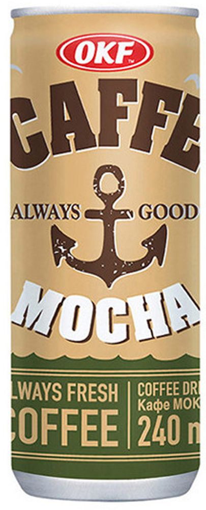 Кофейный напиток OKF Caffe Mocha "Кафе Мокка" 0.24 - банка
