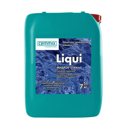 Жидкое стекло Cemmix Liqui 5 л