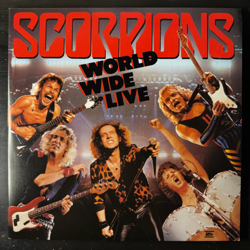 Scorpions ‎– World Wide Live 2LP (Канада 1985г.)