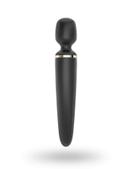Черный вибратор Satisfyer Wand-er Woman