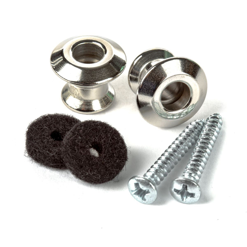 Dunlop 2PSLS031N Straplok Dual Design Strap Button Set комплект креплений для ремня, никель