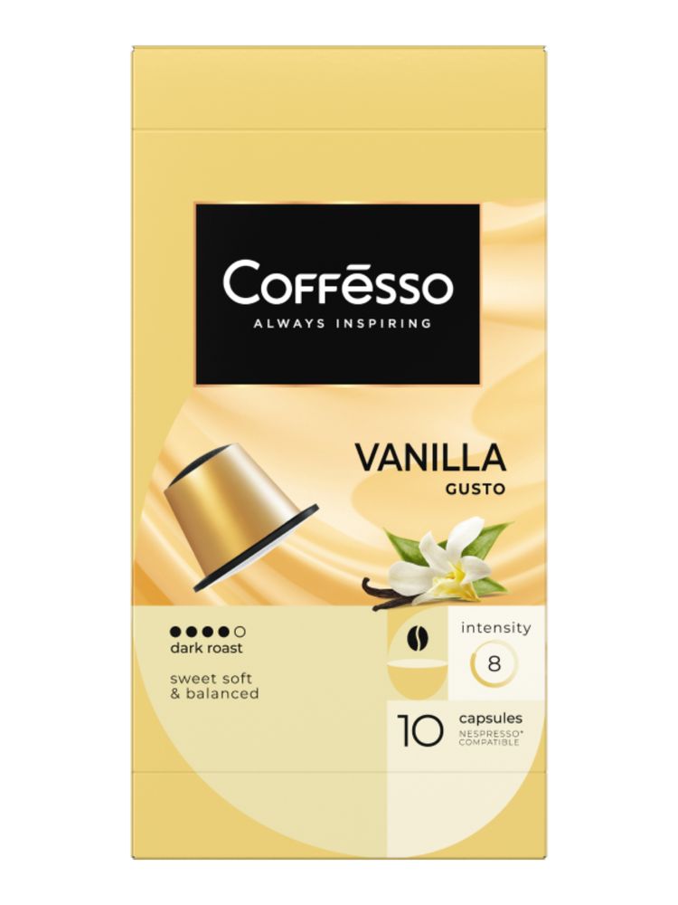 Кофе в капсулах Nespresso Coffesso 4 вкуса 40 шт