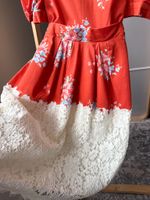 Хлопковое платье Ulyana Sergeenko с кружевом, 116
