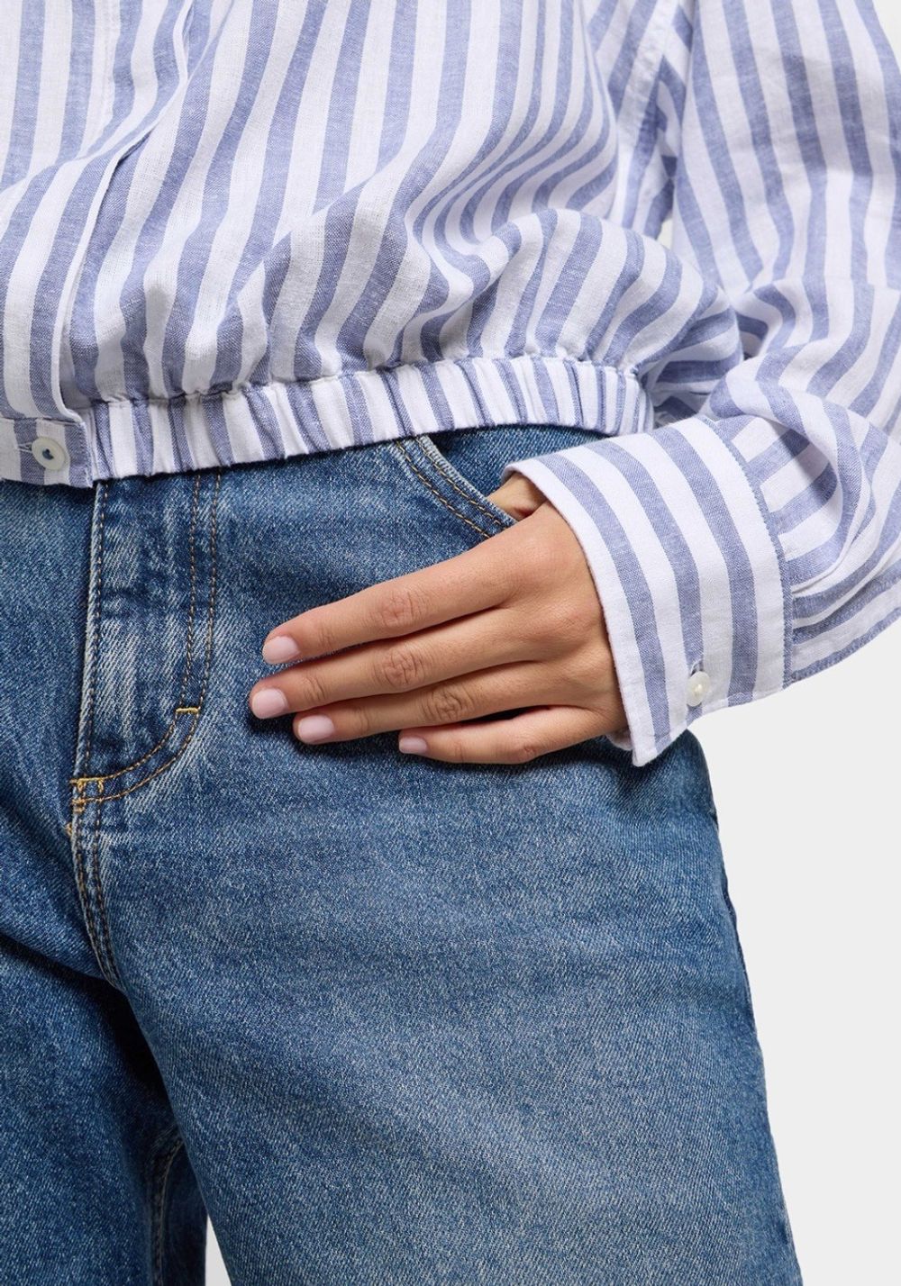 Блузка ELASTICATED 112363503