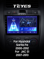 Teyes CC2 Plus 9" для Santa Fe SM 2000-2012