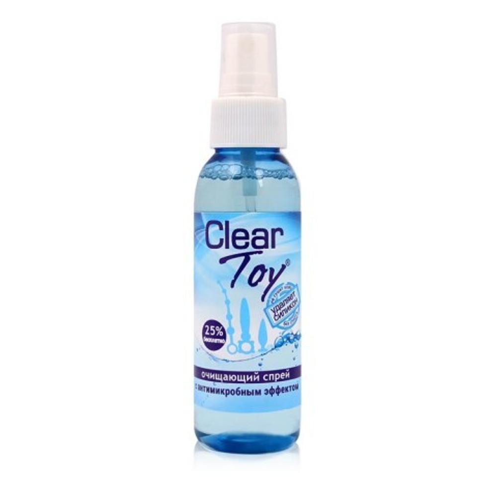 Очищающий спрей Биоритм Clear Toy с антимикробным эффектом, 100 мл