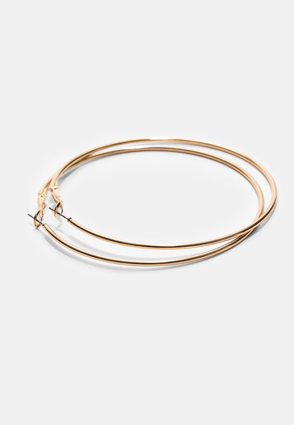 STRADIVARIUS Большие серьги-кольца, золотой