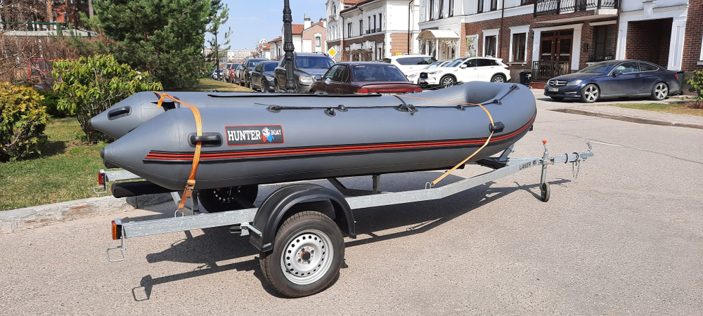 Лодка ПВХ Хантер 390 А НДНД