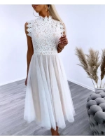 кружевное белое платье + plus size